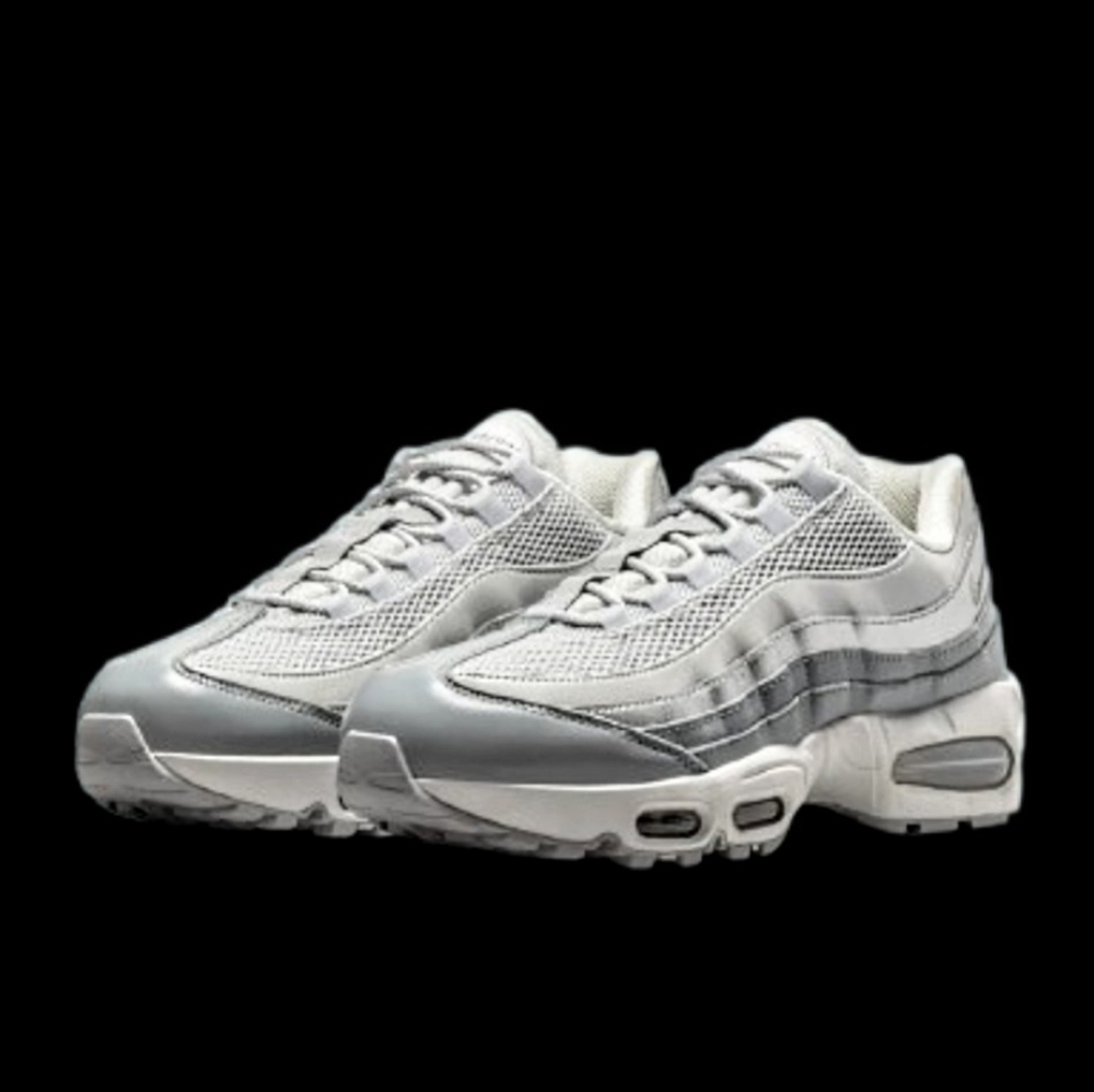 Nike Air Max 95 OG Big Bubble Womens/Mens Grey Fog Particle Grey